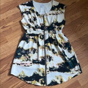 Bar III Zip Colorful Dress
